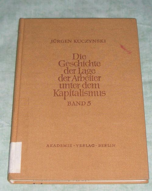 Kuczynski, Geschichte Bd. 5
