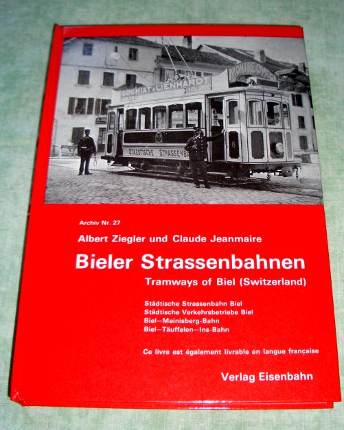 Jeanmaire, Bieler Strassenbahnen