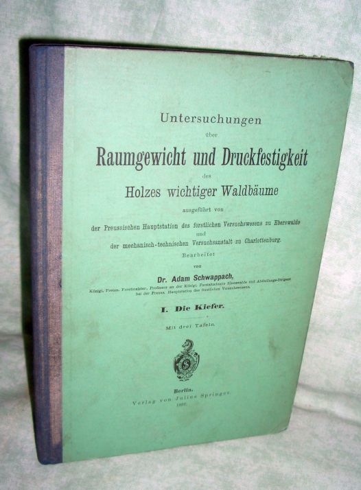 Untersuchungen Raumgewicht Kiefer